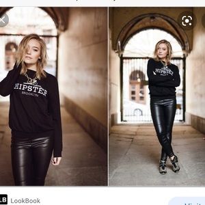 Zara hipster Brooklyn sweater